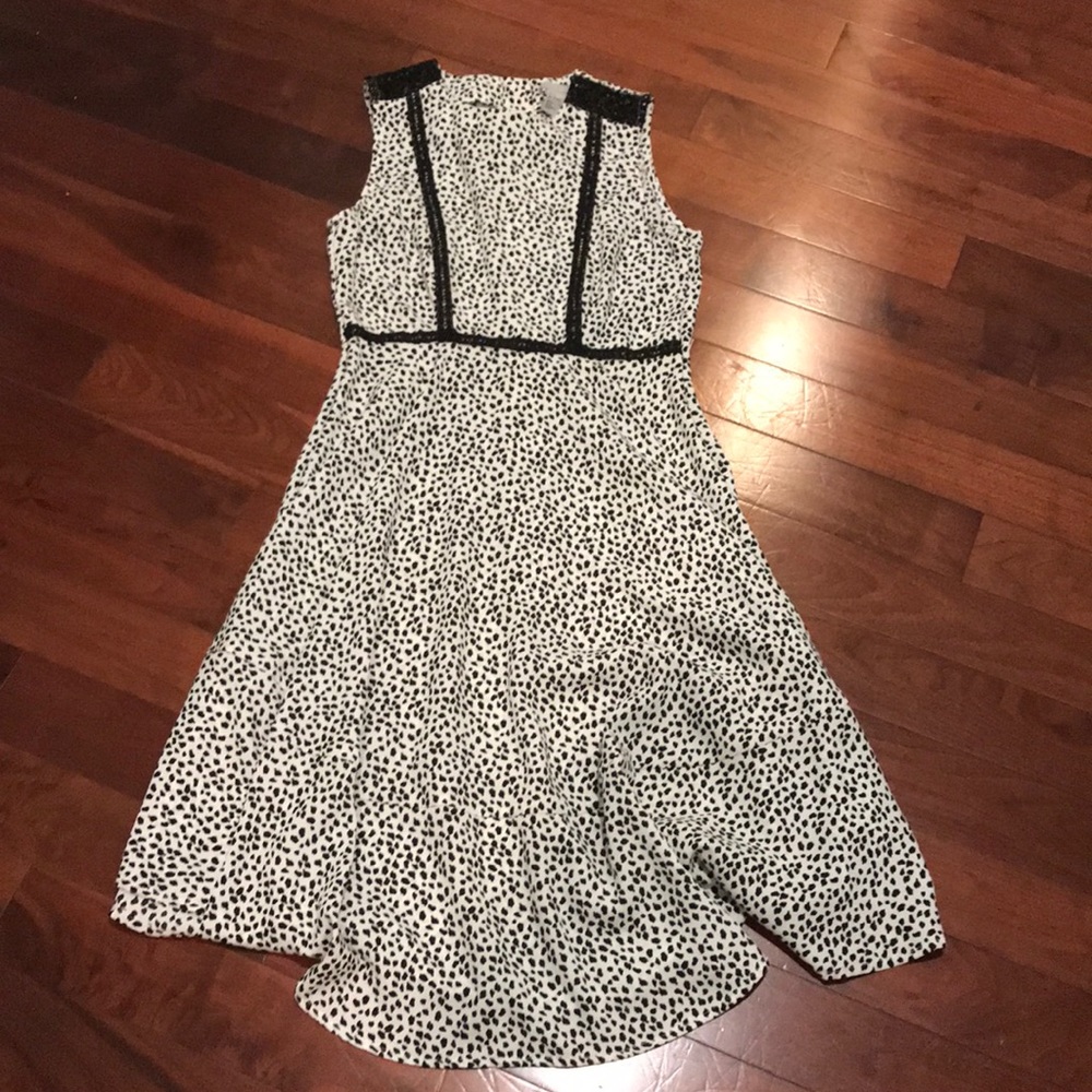 H&M High-Low Dress with Polka dots